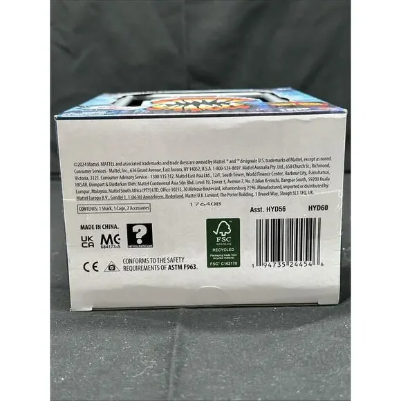 Mattel Street Sharks 30th Anniversary Streex Action Figure New - Picture 6 of 6